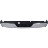 Bumper Rear Assembly Chrome Without Sensor 1500 Without Dual Exhaust For Dodge Pickup Dodge Ram1500&nbsp; - &nbsp;2002-2010 2009-2010(CH1103117)