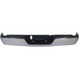 Bumper Rear Assembly Chrome Without Sensor 1500 Without Dual Exhaust For Dodge Pickup Dodge Ram1500&nbsp; - &nbsp;2002-2010 2009-2010(CH1103117)