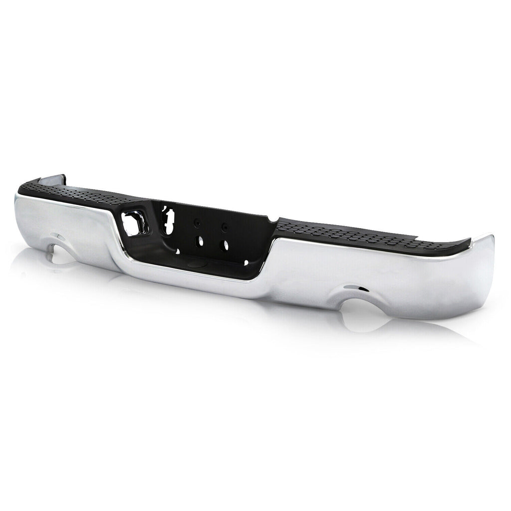 Bumper Rear Assembly Chrome Without Sensor For 1500 Withdual Exhaust For Dodge Pickup Dodge Ram1500&nbsp; - &nbsp;2002-2010 2009-2010(CH1103118)