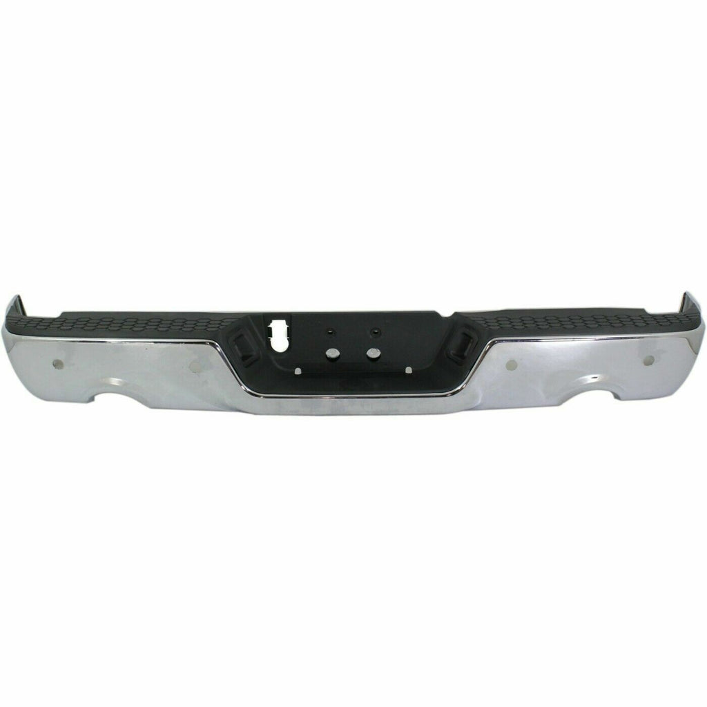 Bumper Rear Assembly Chrome Withsensor For 1500 Withdual Exhaust Exclude Rebel For Dodge Pickup Dodge Ram1500&nbsp; - &nbsp;2002-2010 2009-2010(CH1103119)