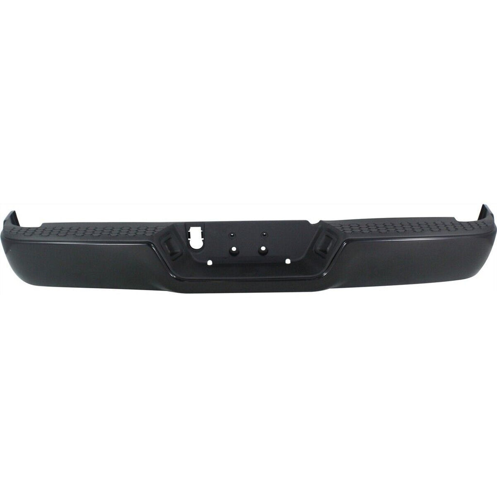 Bumper Rear Assembly Ptm Black Withbar/pad/brackets Without Sensor/dual Exhaust For Dodge Pickup Dodge Ram1500&nbsp; - &nbsp;2002-2010 2009-2010(CH1103120)