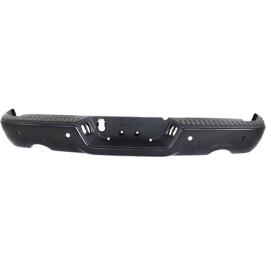 Bumper Rear Assembly Black Ptm Withsensor For 1500 Model Withdual Exhaust For Dodge Pickup Dodge Ram1500&nbsp; - &nbsp;2002-2010 2009-2010(CH1103124)