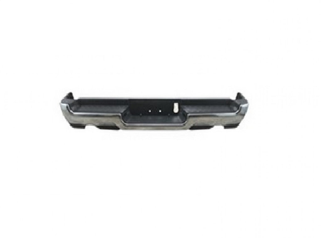 Bumper Rear Assembly Chrome Finish Dual Exhaust Withpad Without Sensor Exclude Rebel/trx For Ram Pickup-ram-1500&nbsp; - &nbsp;2011-2022 2019-2024(CH1103165)