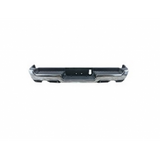 Bumper Rear Assembly Chrome Finish Dual Exhaust Without Advanced Park Withsensor Exclude Rebel/trx For Ram Pickup-ram-1500&nbsp; - &nbsp;2011-2022 2019-2024(CH1103166)