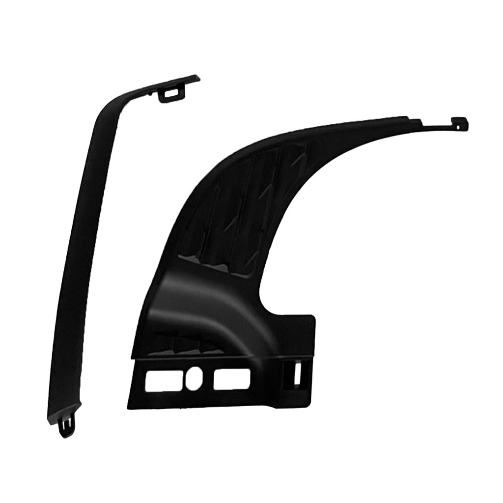Rear Driver Side Outer Bumper Step Pad [2-pieces] Made Of Pp Plastic For Ram Pickup-ram-2500 2019-2024(CH1196101)