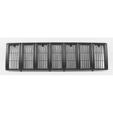CAPA Certified Frontont Grille [insert Panel] Prime Black Finish For Jeep Cherokee (midsize) 2000-2001(CH1200208C)