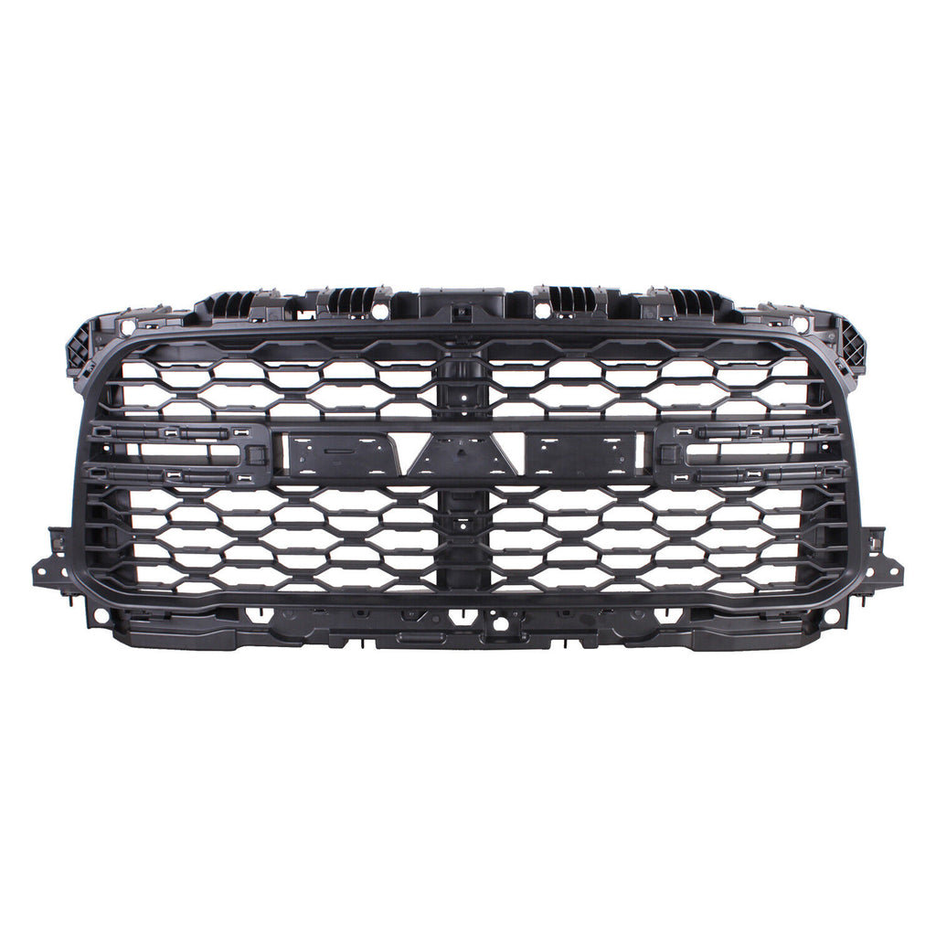 Grille Front Black Mesh Pattern With Nostrils Without Camera/moldings For Tradesman Models For Ram Pickup-ram-2500&nbsp; - &nbsp;2011-2022 2019-2024(CH1200430)