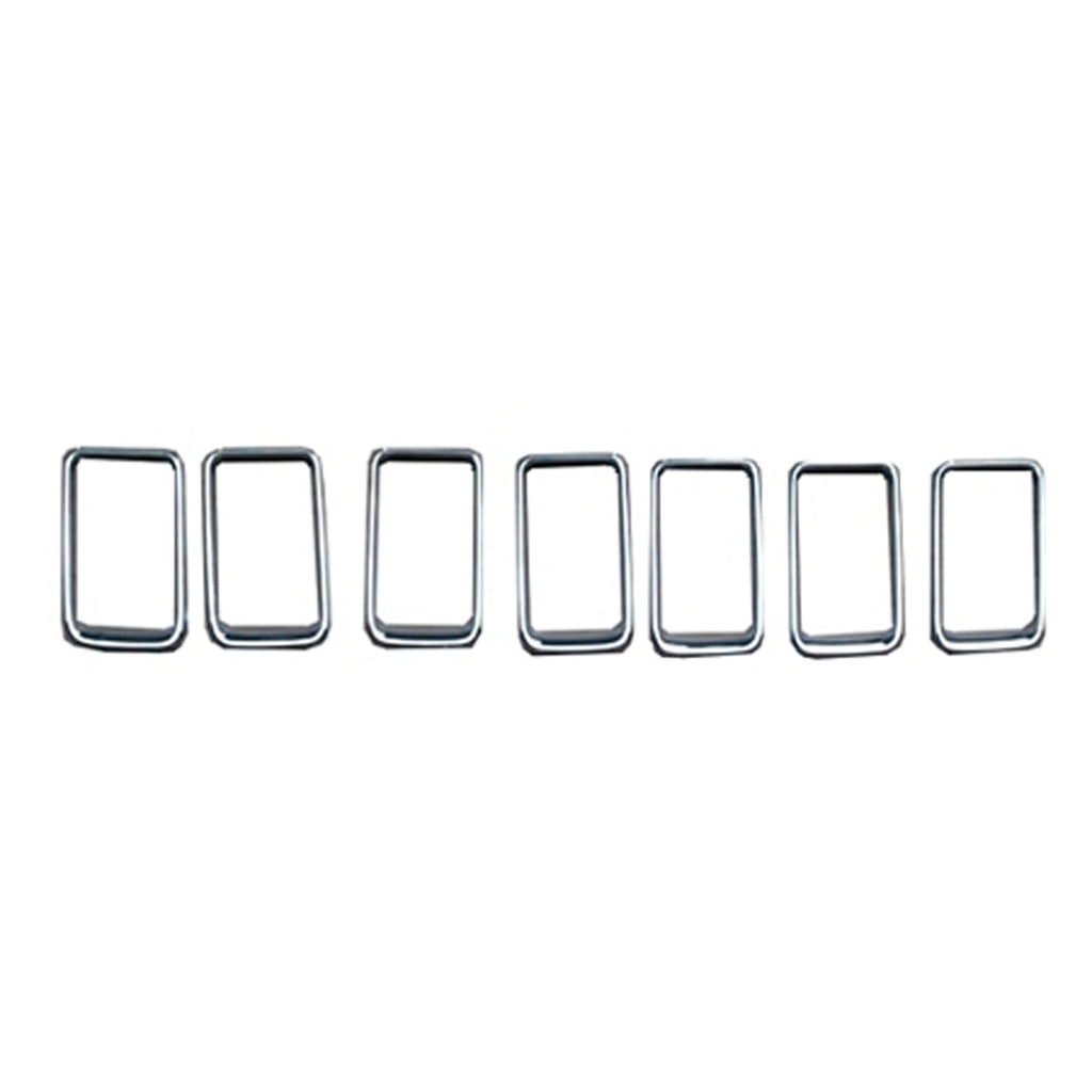 Grille Trim Ring 7-piece Set For Jeep Grand Cherokee 2014-2016(CH1210116)