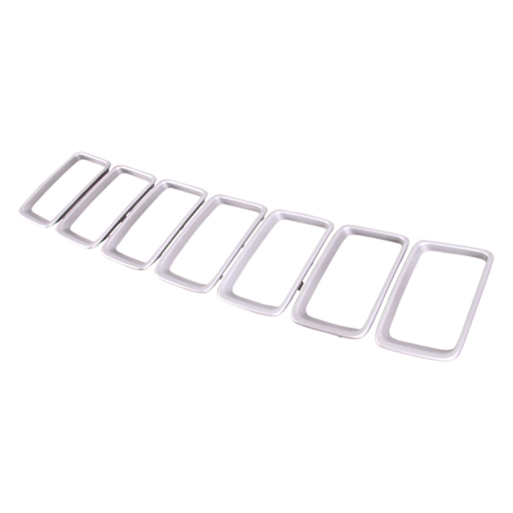 CAPA Certified Grille Trim Ring 7-piece Set For Jeep Grand Cherokee 2014-2016(CH1210117C)