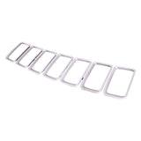 CAPA Certified Grille Trim Ring 7-piece Set For Jeep Grand Cherokee 2014-2016(CH1210117C)