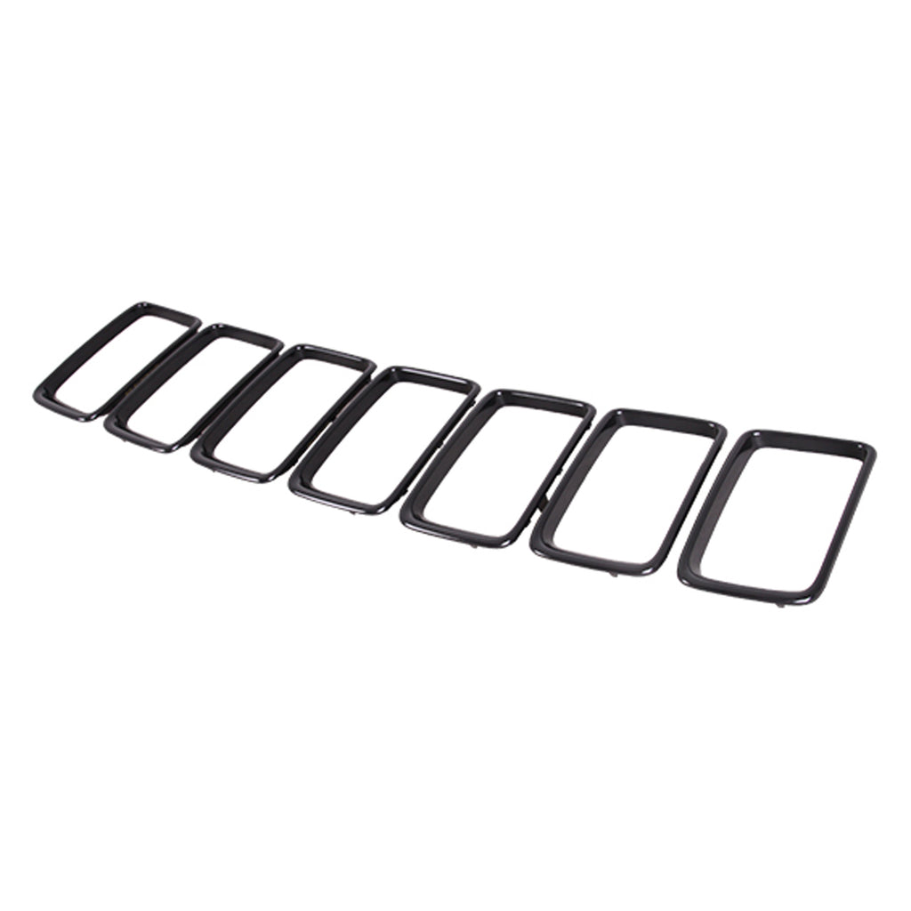 CAPA Certified Grille Trim Ring 7-piece Set For Jeep Grand Cherokee 2014-2016(CH1210120C)