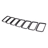 CAPA Certified Grille Trim Ring 7-piece Set For Jeep Grand Cherokee 2014-2016(CH1210120C)
