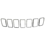 CAPA Certified Grille Trim Ring 7-piece Set For Jeep Grand Cherokee Wk 2022-2022(CH1210125C)