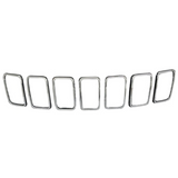 Grille Trim Ring 7-piece Set For Jeep Grand Cherokee Wk 2022-2022(CH1210125)