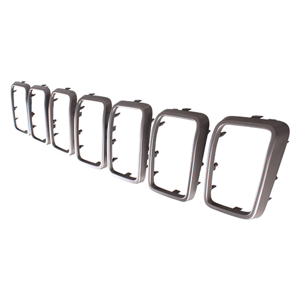 CAPA Certified Grille Trim Ring 7-piece Set For Jeep Grand Cherokee Wk 2022-2022(CH1210126C)