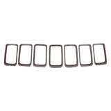 Grille Trim Ring 7-piece Set For Jeep Grand Cherokee 2015-2016(CH1210129)