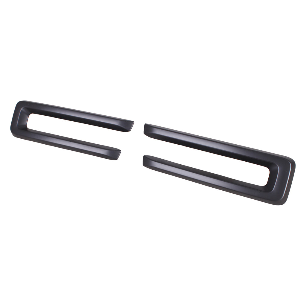 CAPA Certified Grille Trim Ring 2-piece Set [nostrils] Painted Gray For Ram Pickup-ram-2500 2019-2024(CH1210138C)