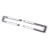 CAPA Certified Grille Trim Ring 2-piece Set [nostrils] Chrome For Ram Pickup-ram-2500 2019-2024(CH1210139C)