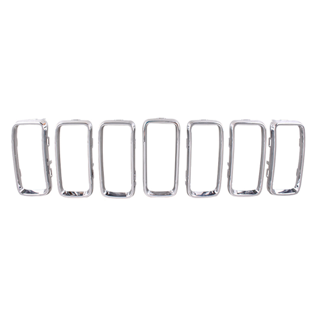 CAPA Certified Grille Trim Ring 7-piece Set For Jeep Renegade 2019-2023(CH1210141C)