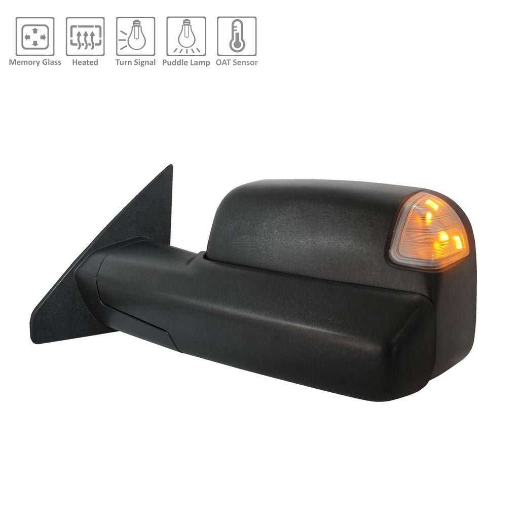 Driver Side Power Door Mirearor For Ram Pickup-ram-1500 2019-2024(CH1320528)