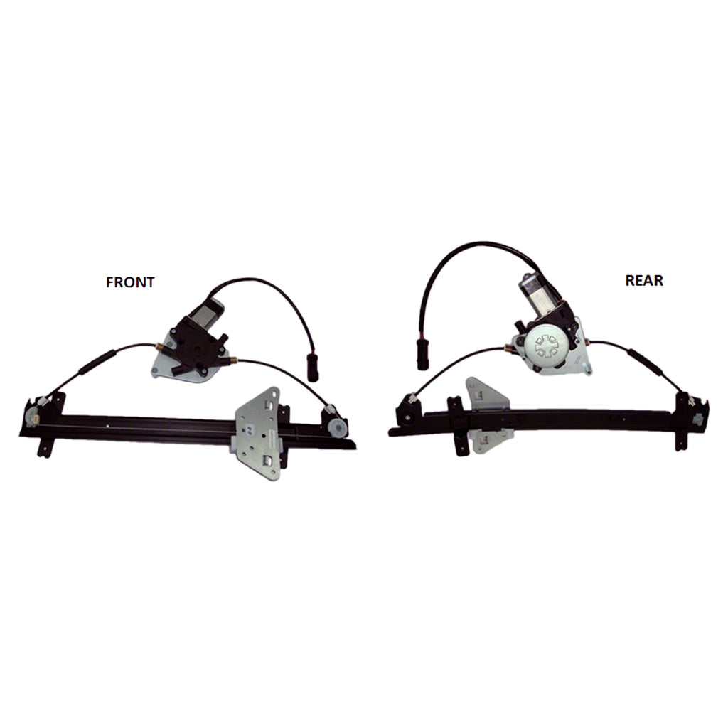 Driver Side Rear Power Window Regulator For Dodge Dakota Pickup 2000-2004(CH1550104)