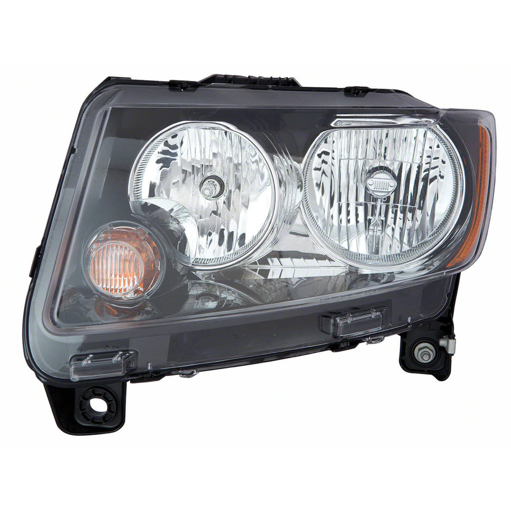 Driver Side Halogen Headlight Assembly For Jeep Compass Mk Classic 2017-2017(CH2502246V)