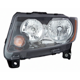 Driver Side Halogen Headlight Assembly For Jeep Compass Mk Classic 2017-2017(CH2502246V)