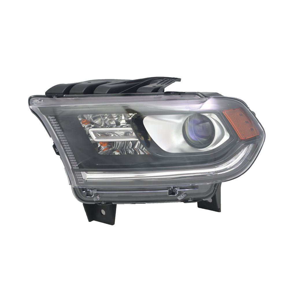 Driver Side Halogen Headlight Assembly For Dodge Durango 2014-2014(CH2502255V)