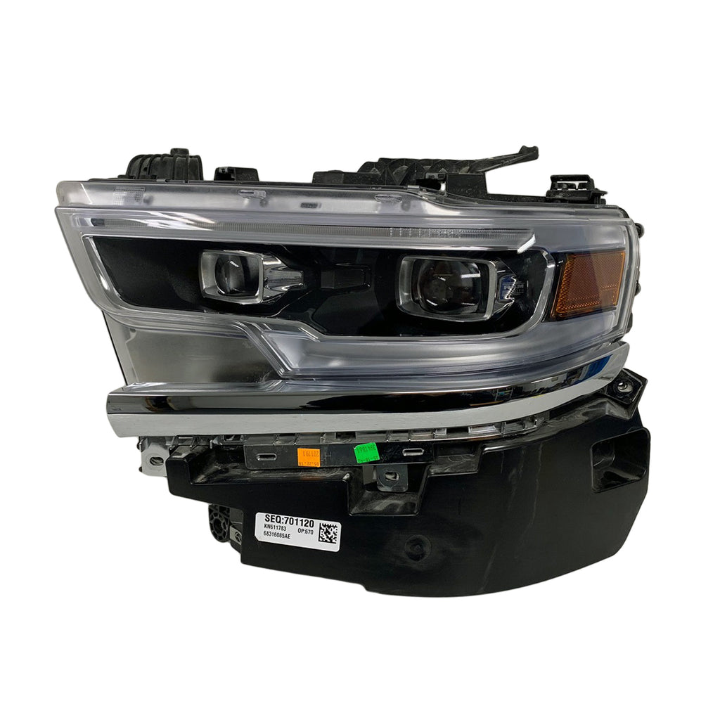 Reconditioned Oe Driver Side Led Headlight Assembly For Ram Pickup-ram-1500 2019-2024(CH2502321R)