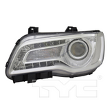 Driver Side Halogen Headlight Assembly For Chrysler 300 2018-2023(CH2502322)