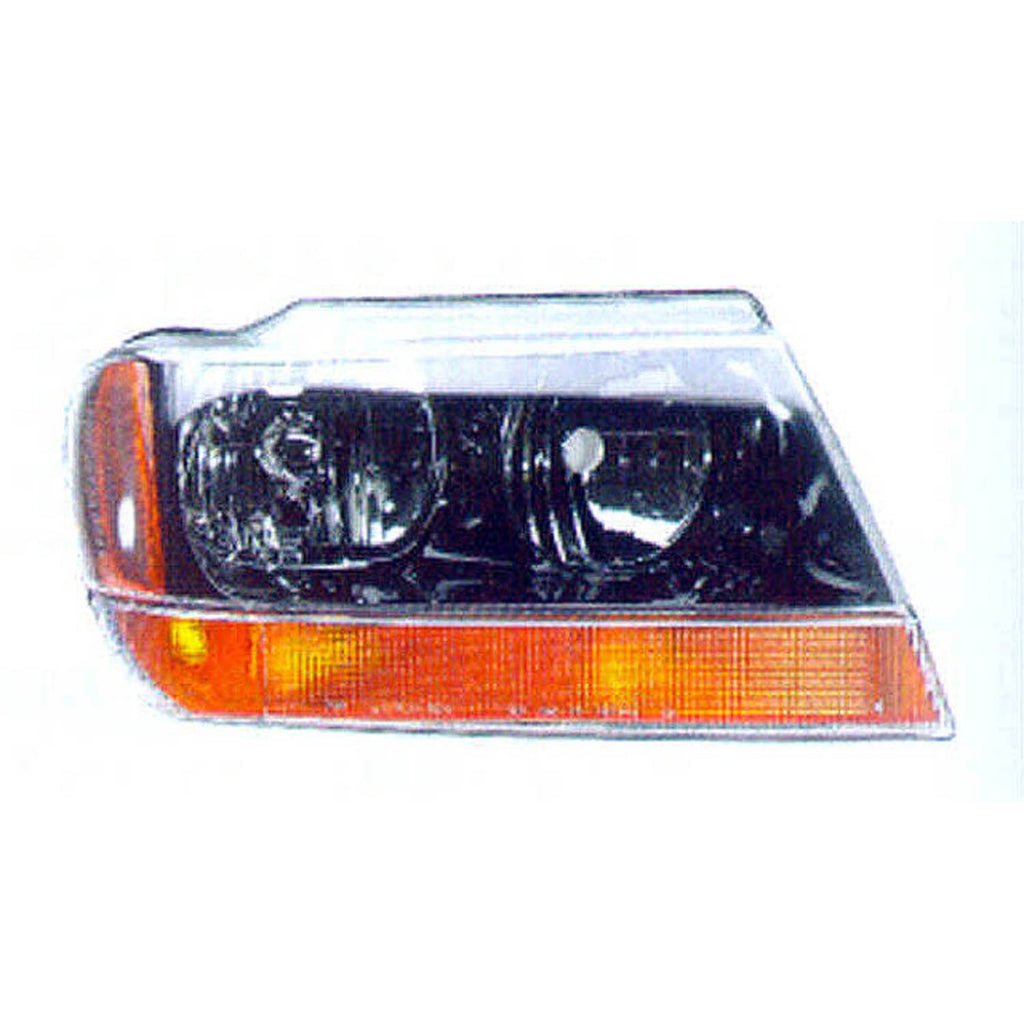 Passenger Side Headlight Assembly For Jeep Grand Cherokee 2000-2002(CH2503121V)