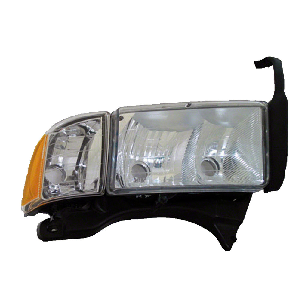 Passenger Side Headlight Assembly For Dodge Pickup Dodge Fullsize(-2002) 2000-2002(CH2503123)