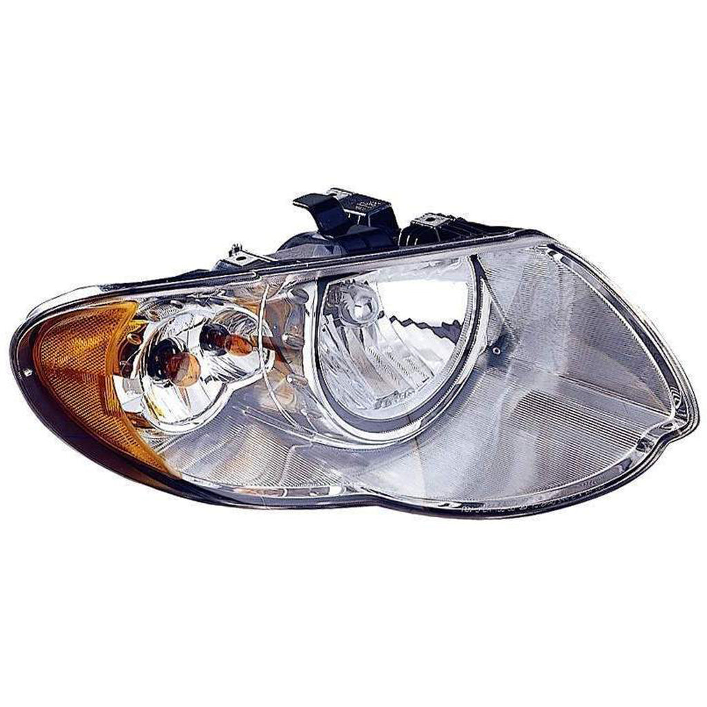 CAPA Certified Passenger Side Headlight Lens And Housing For Chrysler Town And Country 2005-2007(CH2503152C)