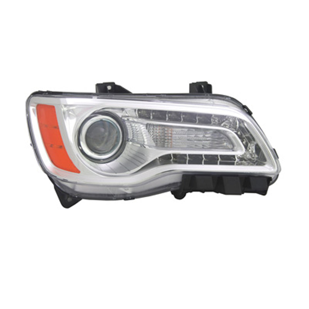 CAPA Certified Passenger Side Halogen Headlight Assembly For Chrysler 300 2011-2014(CH2503231C)