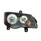 Reconditioned Oe Passenger Side Halogen Headlight Lens And Housing With Black Bezel For Dodge Caravan 2014-2020(CH2503266R)