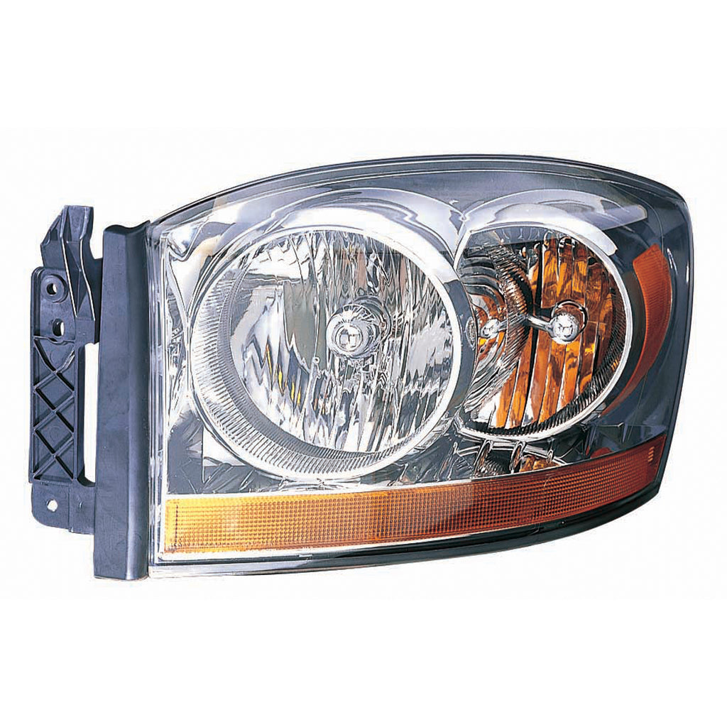 CAPA Certified Driver Side Headlight Lens And Housing For Dodge Pickup Dodge Ram Mega Cab 2006-2006(CH2518114C)