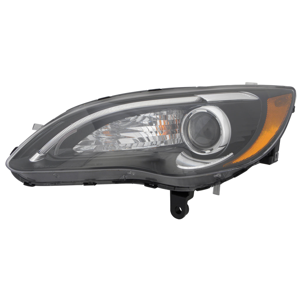 Driver Side Halogen Headlight Assembly For Chrysler 200 Convertible 2011-2014(CH2518141V)