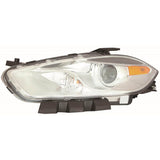 CAPA Certified Driver Side Halogen Headlight Lens And Housing For Dodge Dart 2016-2016(CH2518151C)