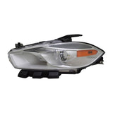 Reconditioned Oe Driver Side Halogen Headlight Lens And Housing Chrome Bezel For Dodge Dart 2016-2016(CH2518151R)