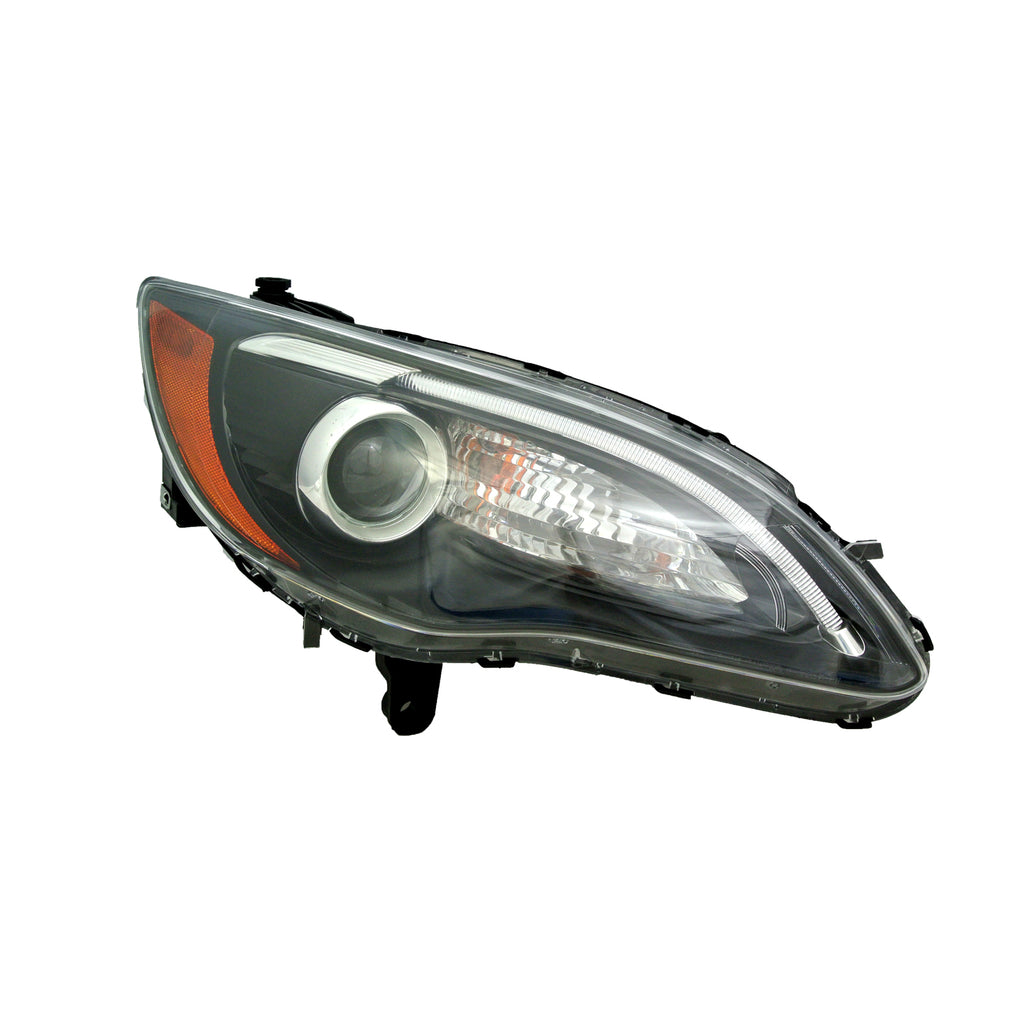 Reconditioned Oe Passenger Side Halogen Headlight Lens And Housing For Chrysler 200 Convertible 2011-2014(CH2519141R)