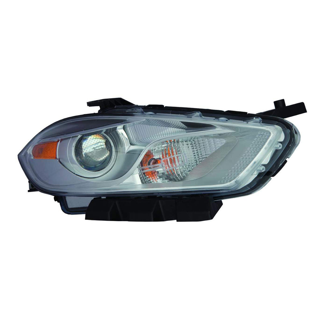 CAPA Certified Passenger Side Halogen Headlight Assembly For Dodge Dart 2013-2015(CH2519143C)