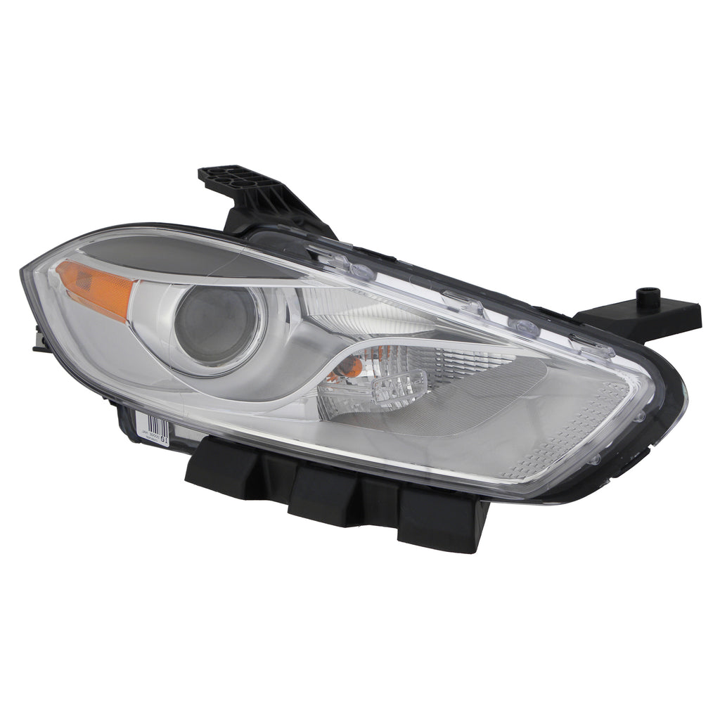 Passenger Side Halogen Headlight Assembly For Dodge Dart 2013-2015(CH2519143V)