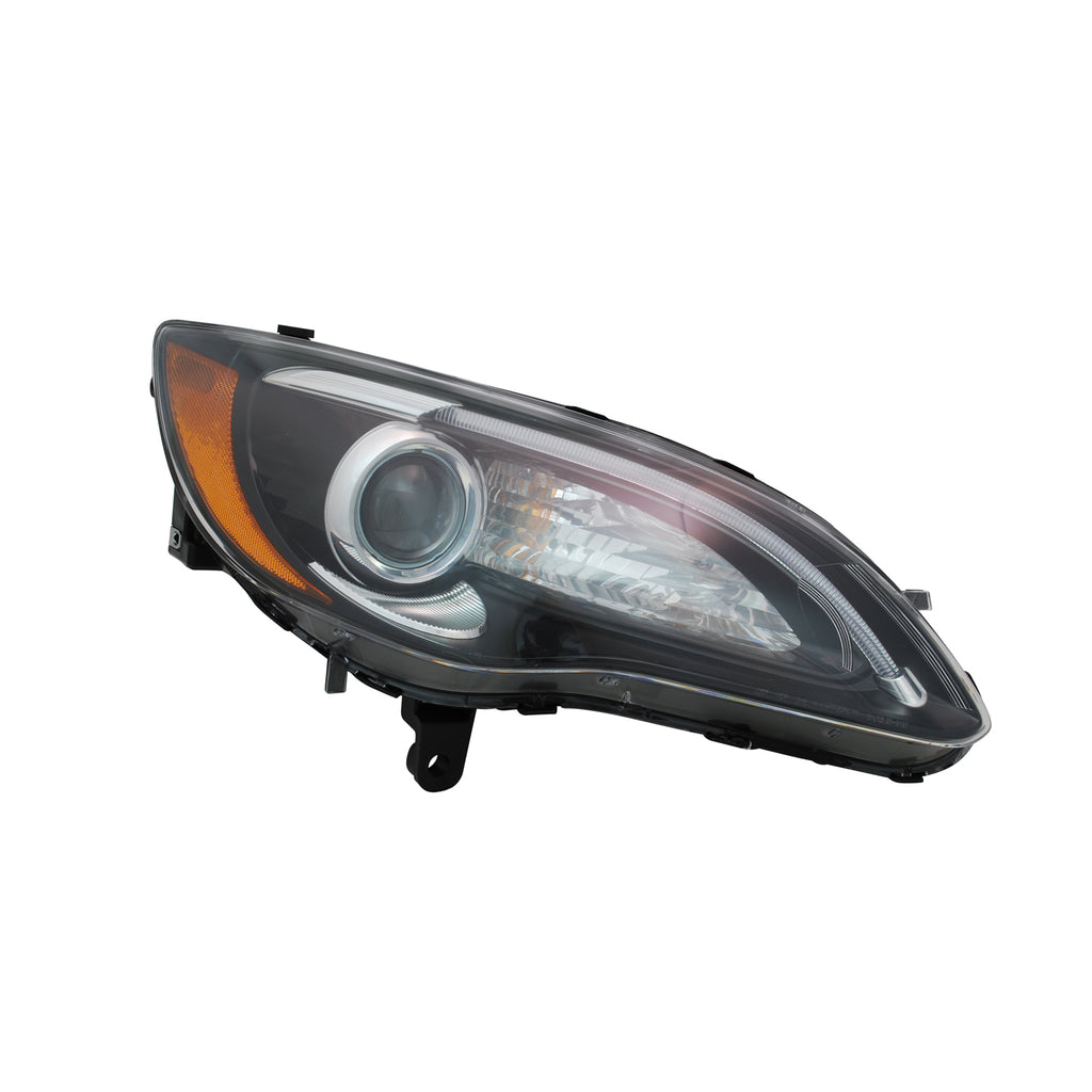 CAPA Certified Passenger Side Halogen Headlight Assembly For Chrysler 200 Convertible 2011-2012(CH2519146C)
