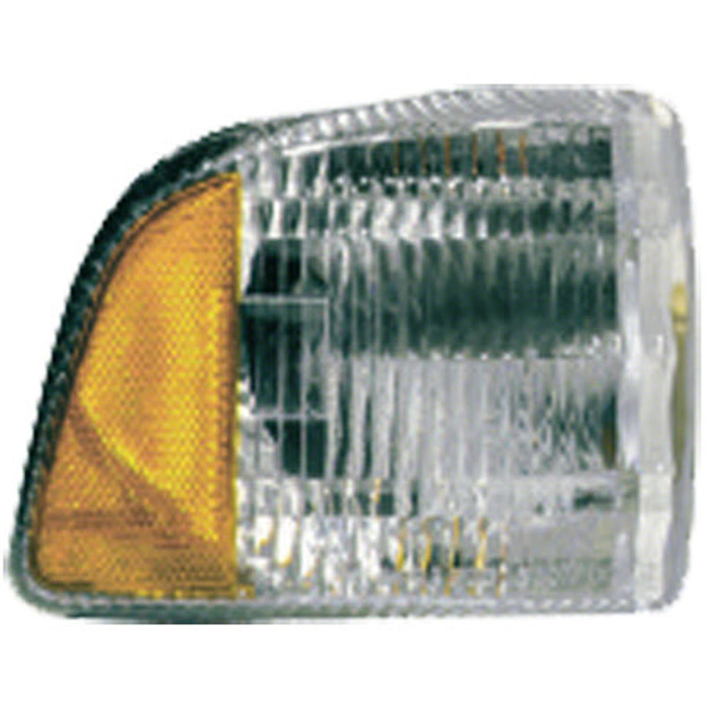 CAPA Certified Passenger Side Parking Light Lens And Housing For Dodge Pickup Dodge Fullsize(-2002) 2000-2002(CH2521119C)