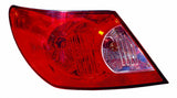 Tail Lamp Driver Side Hq For Chrysler Sebring Sedan 2007-2008(CH2800176)