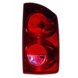 CAPA Certified Passenger Side Tail Light Assembly For Dodge Pickup Dodge Ram Mega Cab 2007-2009(CH2801165C)