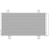 A/c Condenser For Lexus Es350 2013-2018(CND4244)