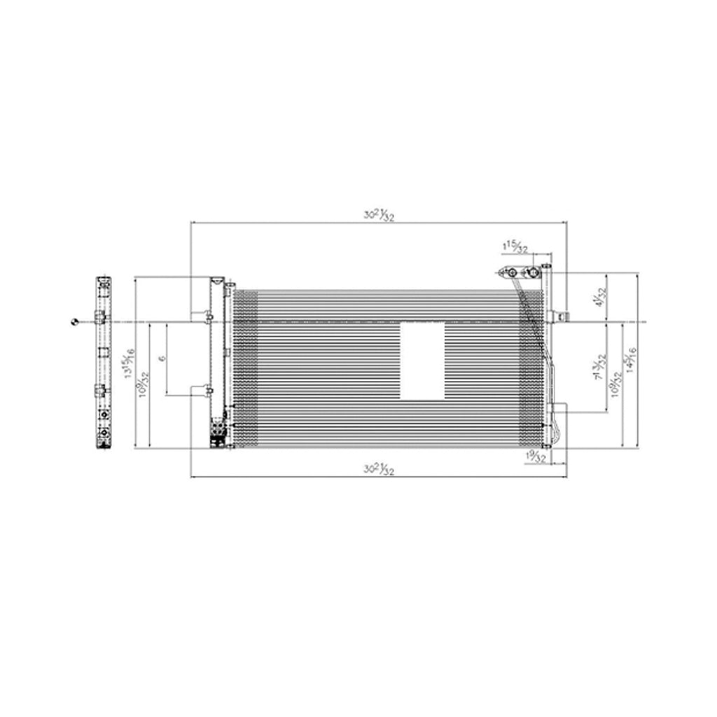 A/c Condenser For Audi Q3 2015-2018(CND4918)