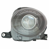 Reconditioned Oe Driver Side Halogen Projector Headlight Assembly For Fiat 500 (fiat) 2012-2019(FI2502101R)