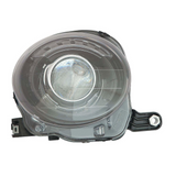 CAPA Certified Passenger Side Halogen Projector Headlight Assembly For Fiat 500 (fiat) 2012-2019(FI2503101C)